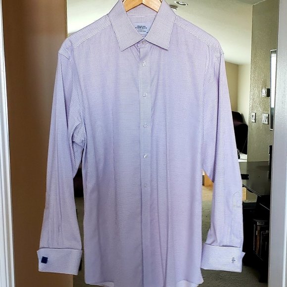 Charles Tyrwhitt Dress Shirt 16.5/35 - Picture 1 of 5